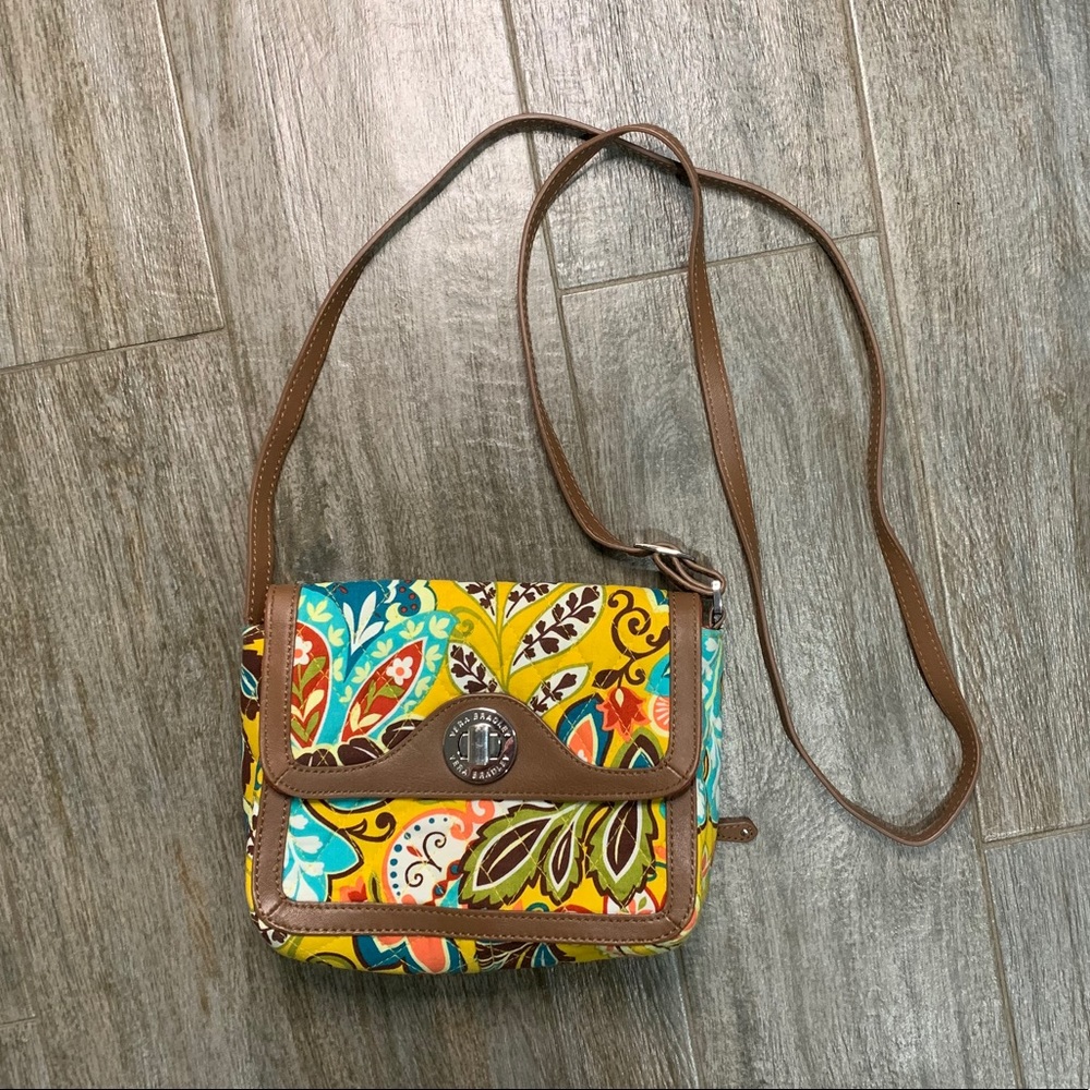 Yellow Vera Bradley crossbody